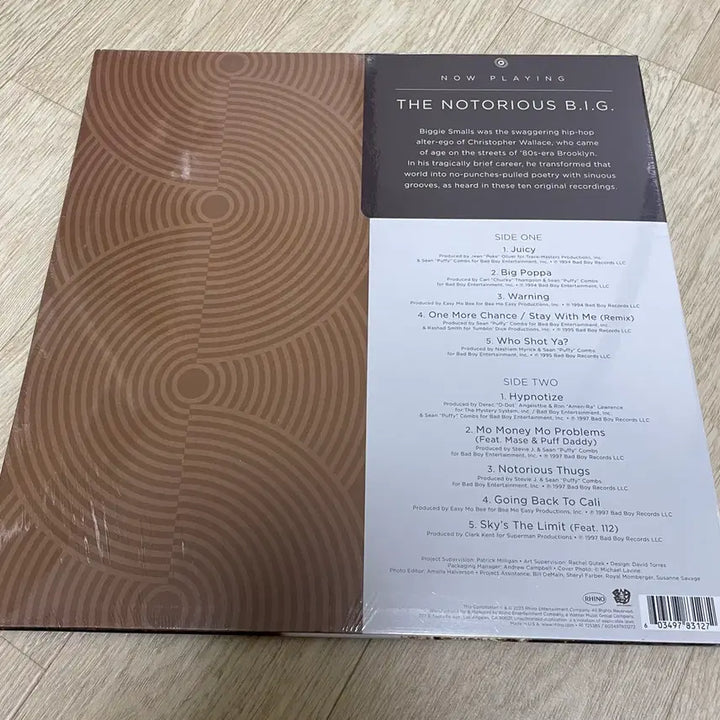 [BUNJANG] The Notorious B.I.G. Best Of Compilation LP / notorious big best lp