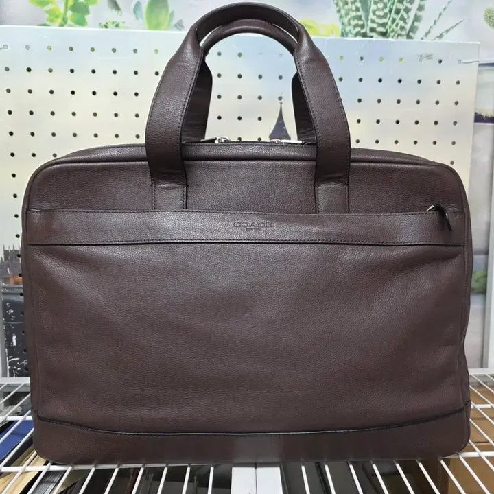 [SOLD OUT] 코치 서류가방 해밀턴 가죽 브리프케이스 노트북가방 BF58