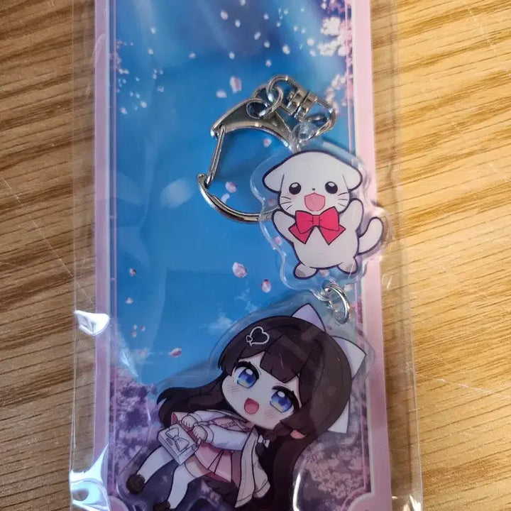 [BUNJANG] Stellive 2-Tier Keyring / 스텔라이브 2단 키링