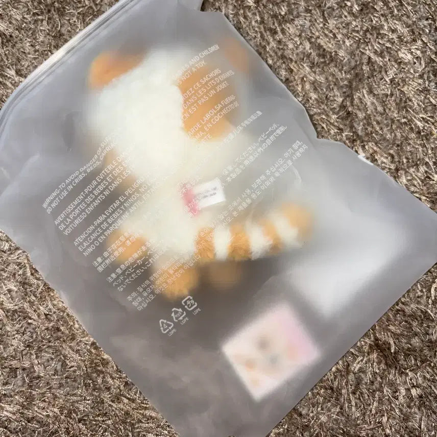 [BUNJANG] BOYNEXTDOOR Seongho Cat Ppi Plush Keyring with Photocards / 보넥도 쁘넥도 성호 캣삐 플러시 키링 +증사 미개봉