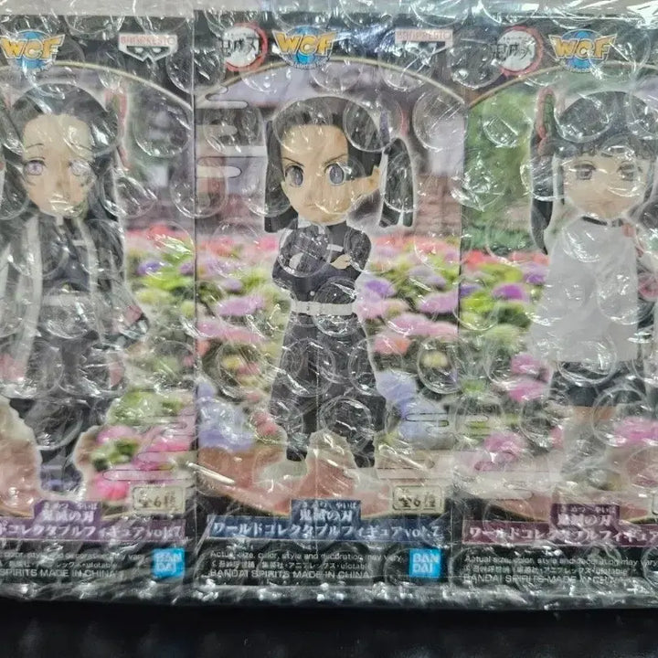 [BUNJANG] Demon Slayer World Collectable Figure Vol. 7 3-Figure Bundle Set / 일괄)귀멸의 칼날 월드 콜렉터블 피규어 vol.7 3종