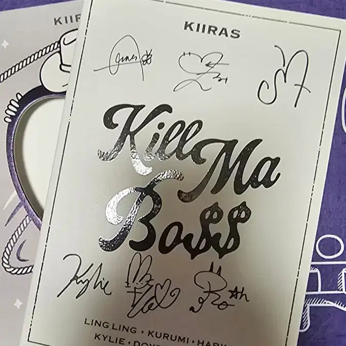 [BUNJANG] KIIRAS Autographed Album (Not for Sale) / 키라스 KIIRAS 비매 싸인앨범