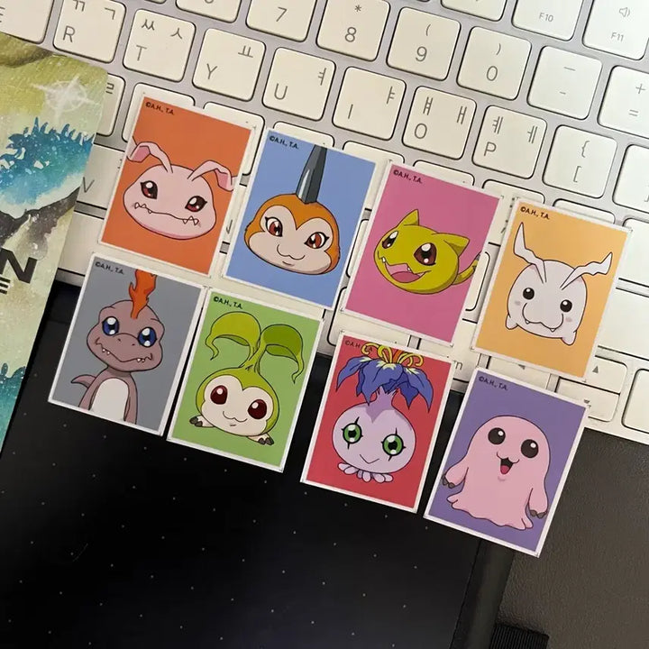 [BUNJANG] Digimon Adventure Childhood Proof Photos 8 Types Set / 디지몬어드벤처 유년기 증명사진 8종 세트