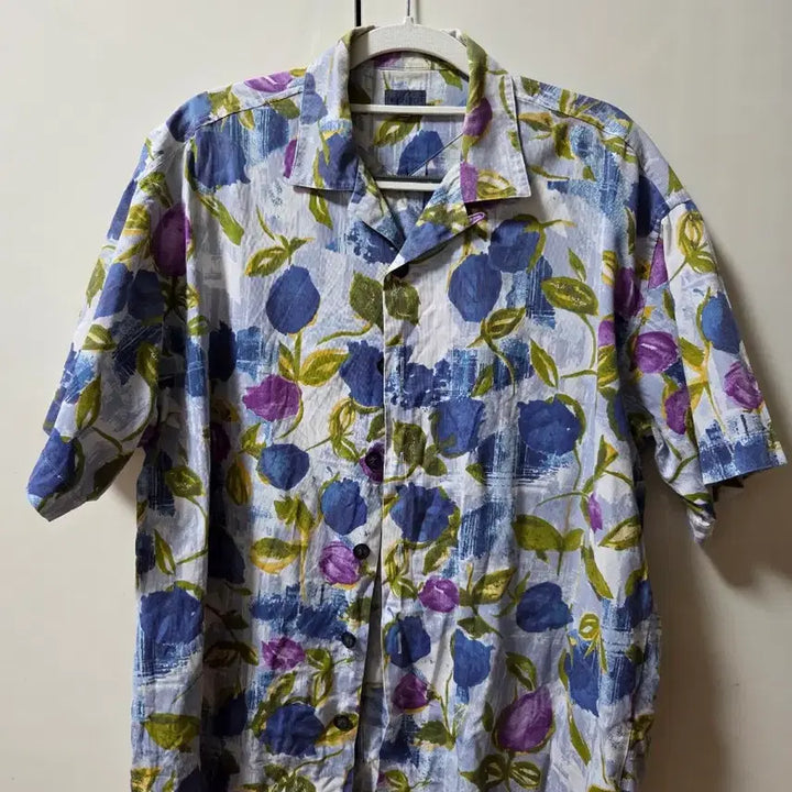 [BUNJANG] Kenzo Flower Vintage Shirt Size 3 / 겐조 플라워 빈티지 셔츠 3사이즈 팝니다.