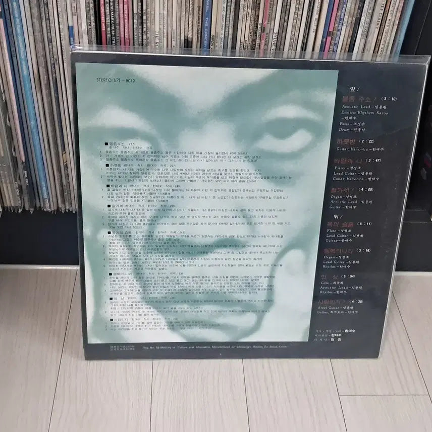 [SOLD OUT] LP..한대수(1977년)물좀주소