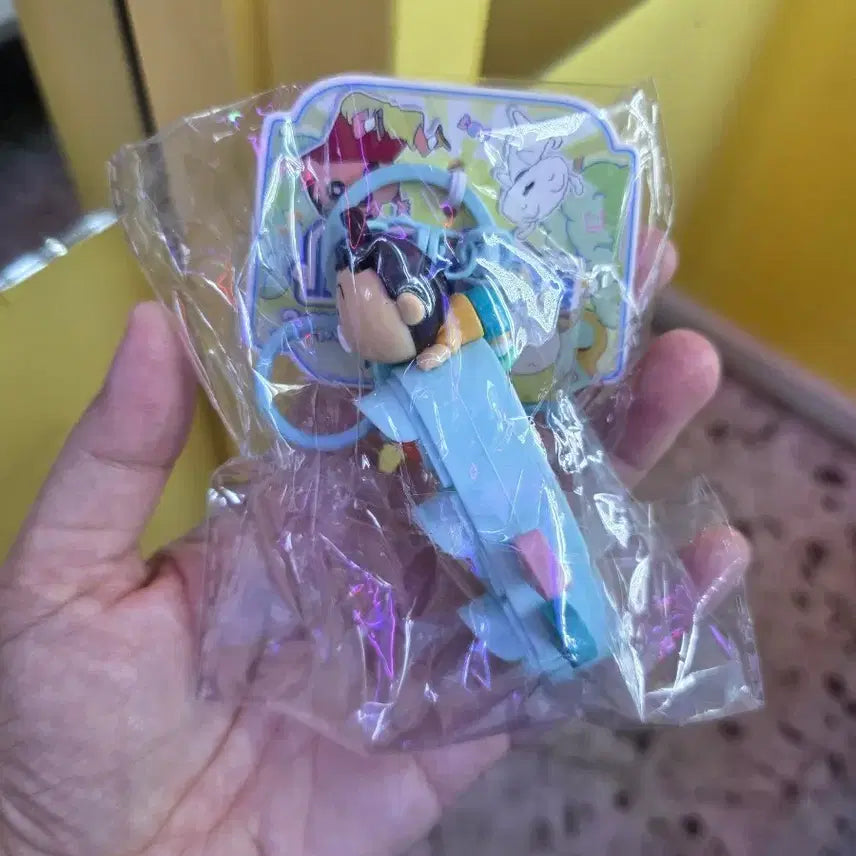 [BUNJANG] Crayon Shin-chan Mengoo Traffic Light Keyring / 짱구는 못말려 맹구 신호등 키링