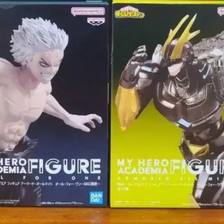 [BUNJANG] GIGO Limited Edition My Hero Academia Figure Bundle Set (All For One, Armored All Might) / 일본창고 출하 2종 일괄 히로아카 gigo 한정판 피규어