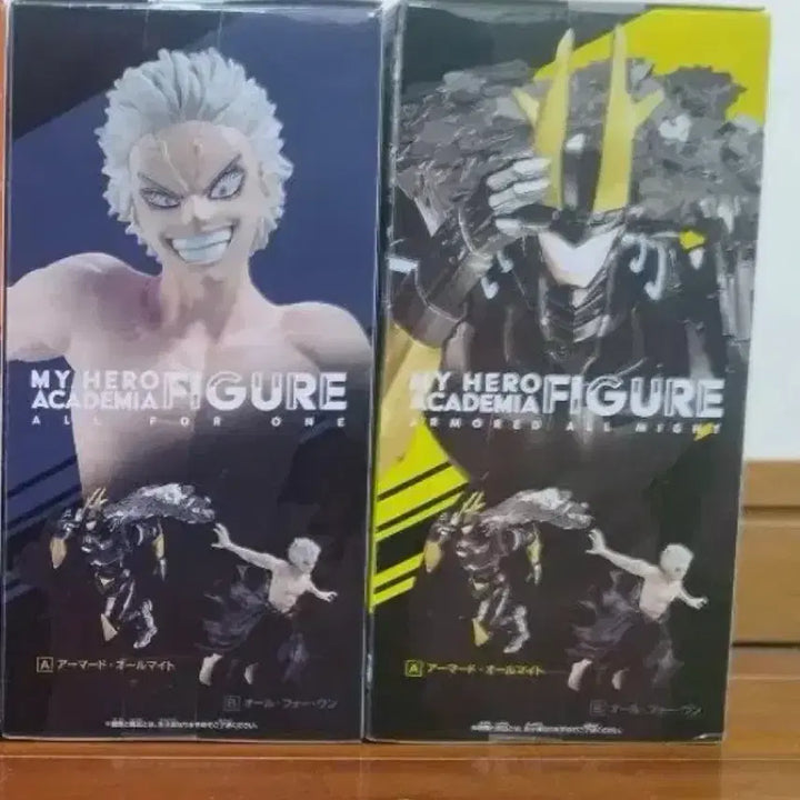 [BUNJANG] GIGO Limited Edition My Hero Academia Figure Bundle Set (All For One, Armored All Might) / 일본창고 출하 2종 일괄 히로아카 gigo 한정판 피규어