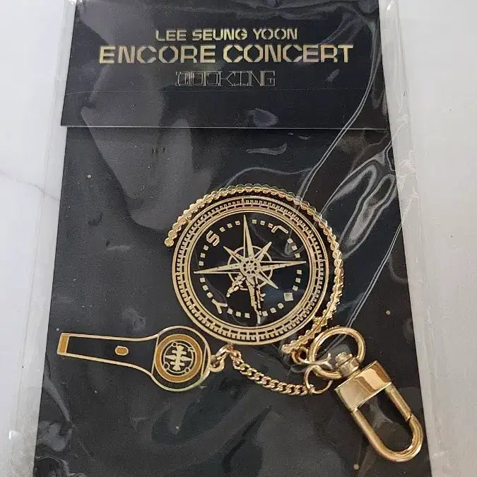 [BUNJANG] Lee Seung Yoon Encore Concert Compass Keychain / 이승윤 굿즈 앵콘 키링