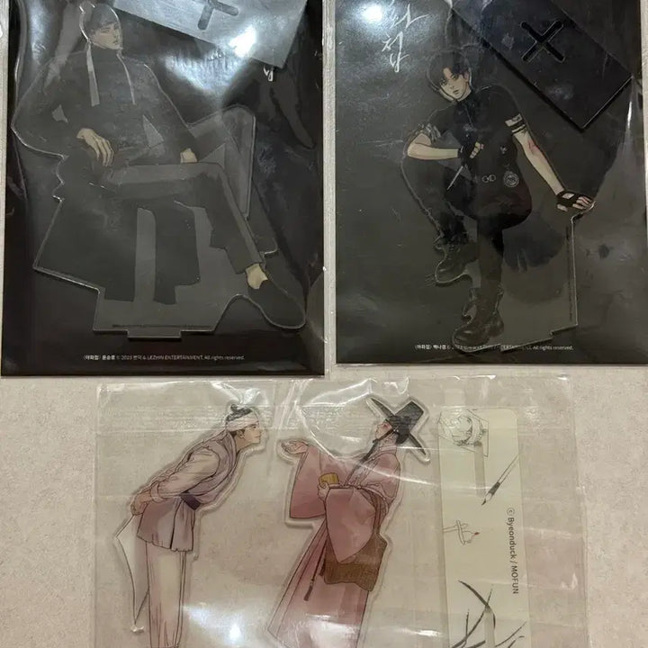 [BUNJANG] Yakwa Chup Black Cat Power Akril, Moban Akril Bundle Set / 야화첩 흑묘력 아크릴 , 모펀 아크릴 일괄