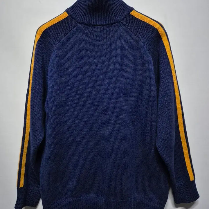 [BUNJANG] Polo Ralph Lauren Navy/Yellow Color-Block Half-Zip Knit / 폴로 랄프로렌 네이비/옐로우 배색 반집업 L