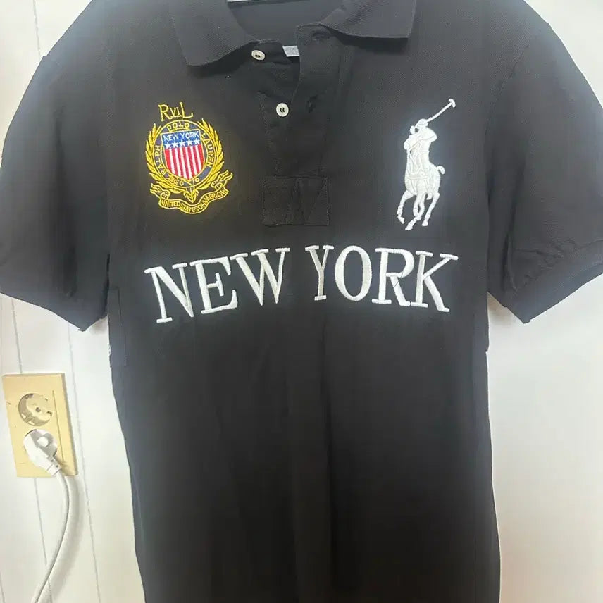 [BUNJANG] Polo Ralph Lauren Big Pony New York T-Shirt / 폴로 빅포니 뉴욕 반팔