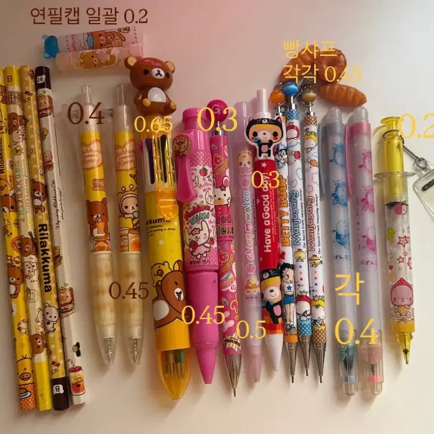 [BUNJANG] Vintage Writing Instruments Ballpoint Pens and Mechanical Pencils Bundle Set / 일괄할인!!!))) 고전 필기구 샤프 볼펜