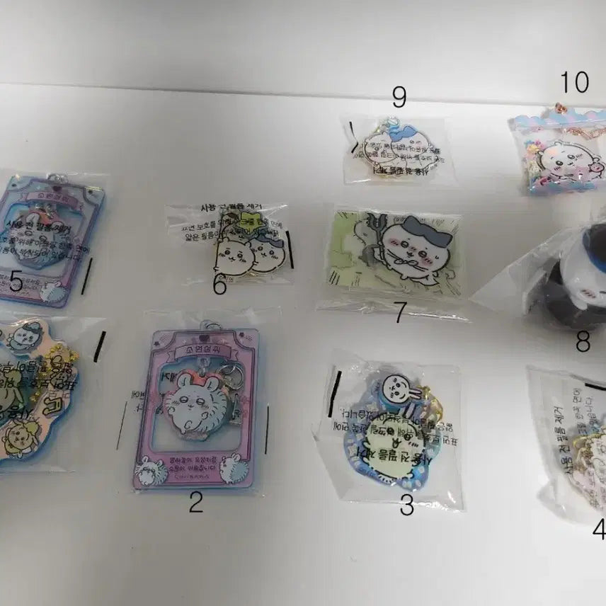 [SOLD OUT] 치이카와 가챠 굿즈 키링 아크릴 스탠드 판매(아노코/하치/치이/우사기)