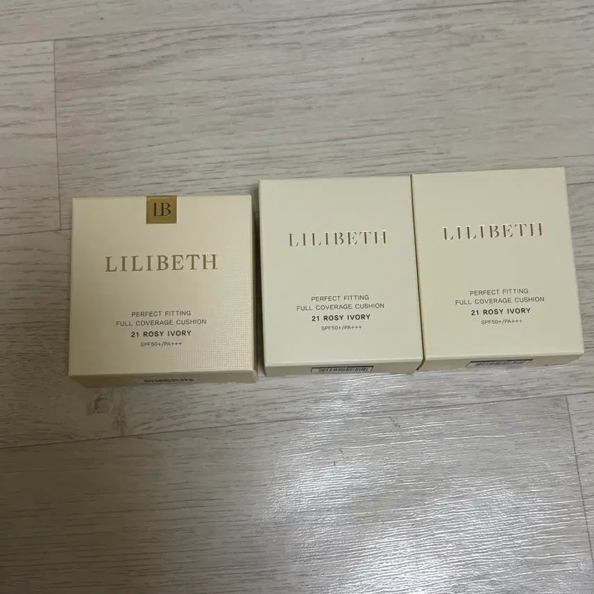 [BUNJANG] Lilybyred Perfect Fitting Full Coverage Cushion Set (3 pcs) - Shade 21 Rosy Ivory / 릴리베스 퍼펙트 피팅 풀 커버리지 쿠션 21 로지 아이보리 3개 세트