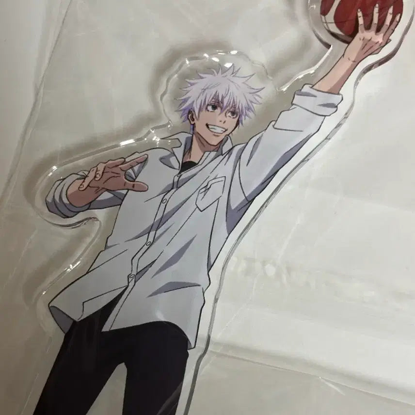 [BUNJANG] Jujutsu Kaisen Satoru Gojo "Jujutsu High" Basketball Acrylic Stand TOHO Animation / 주술회전 고죠 사토루 회옥옥절 농구 TOHO 아크릴스탠드