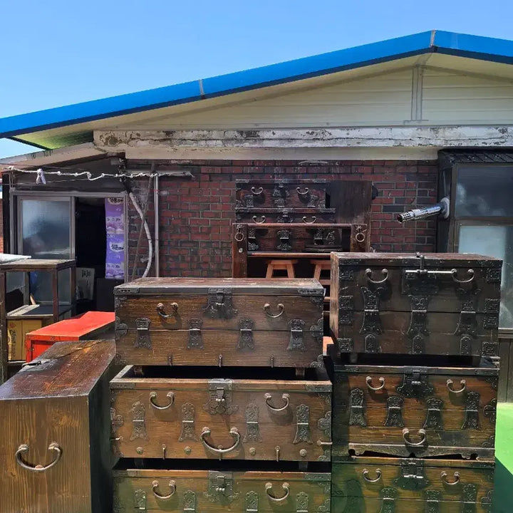[BUNJANG] Antique Korean Furniture Bundle (70 Items) / 옛날 고가구 75점 일괄로 싸게 팔아요