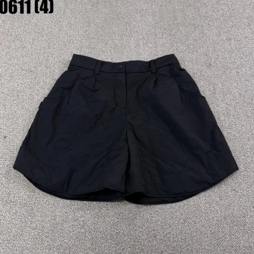 [SOLD OUT] 와이드앵글 와이드 팬츠 반바지 블랙 70 0611