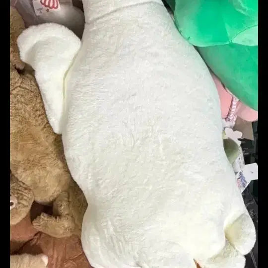 [BUNJANG] Large White Duck Plush Toy / 대형 흰색 오리 인형 푹신한 솜털 장난감