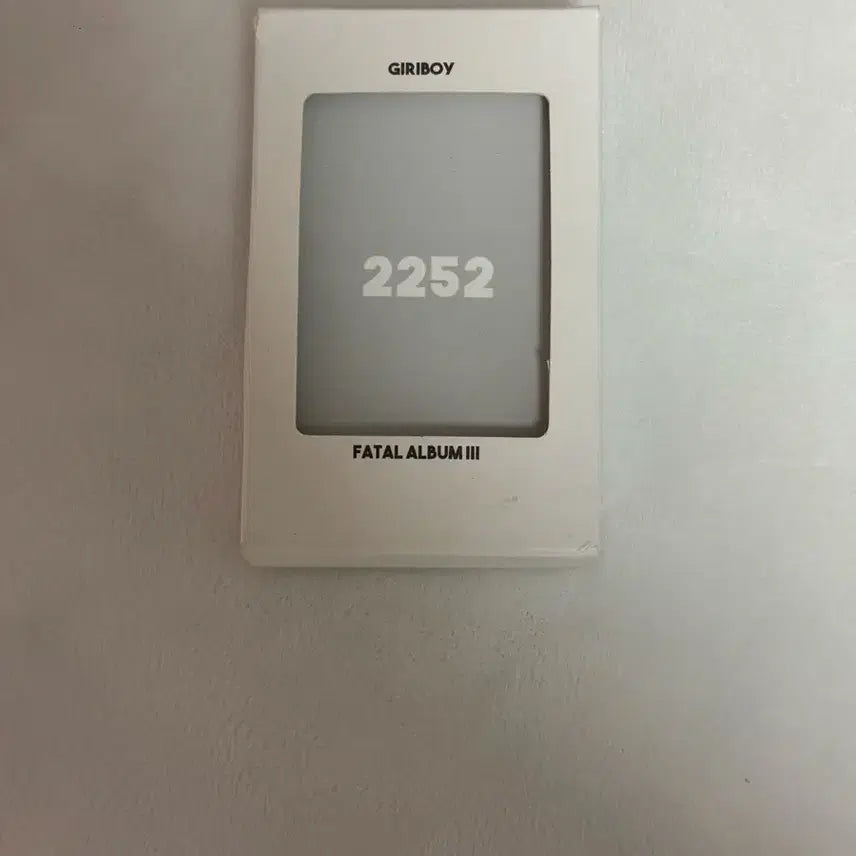 [BUNJANG] Giriboy Charm 3 Photocard / 기리보이 치명3 포카