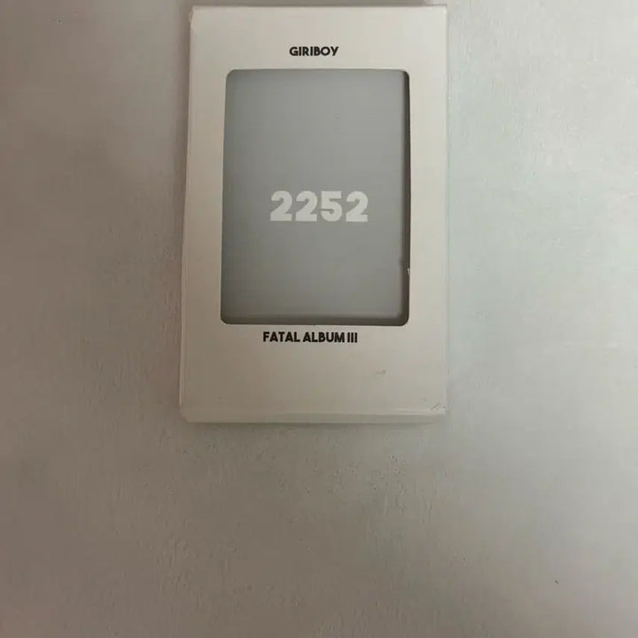 [BUNJANG] Giriboy Charm 3 Photocard / 기리보이 치명3 포카