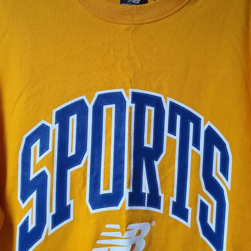 [BUNJANG] New Balance NB Short Sleeve T-Shirt Yellow XL / 뉴발란스 NB 반팔티셔츠 옐로우
