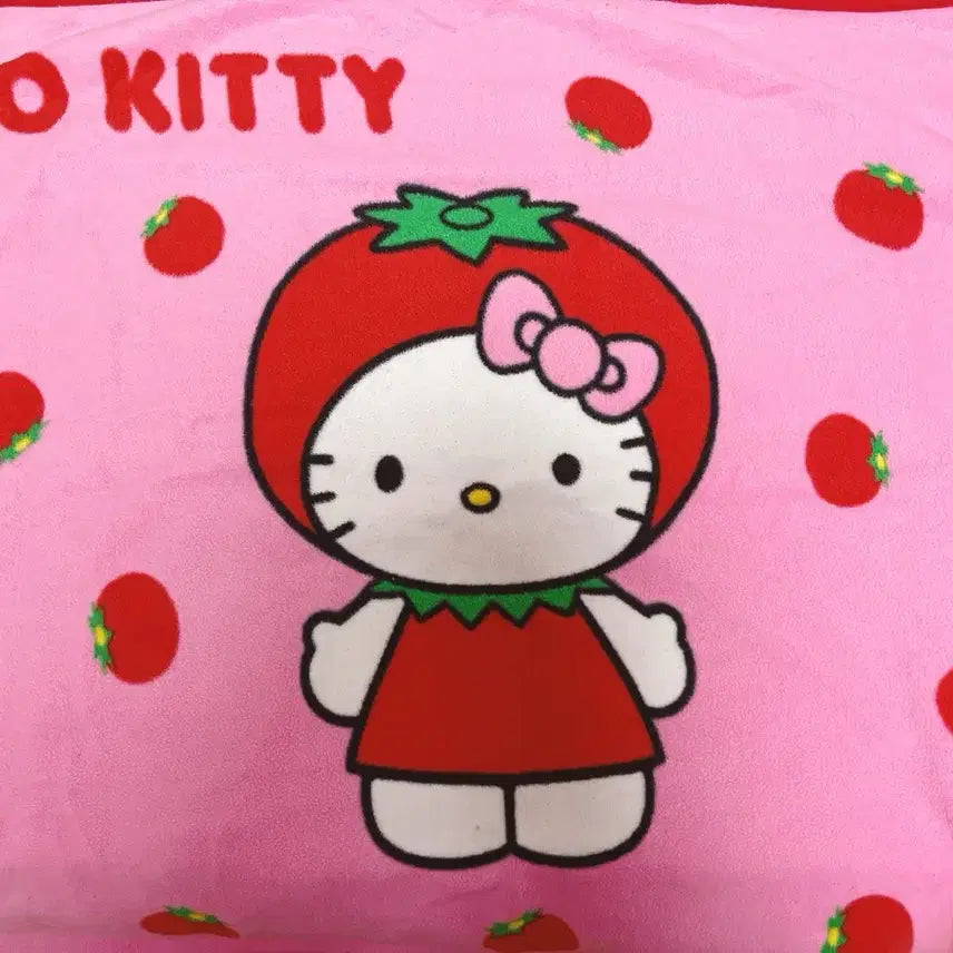 [BUNJANG] 2001 Del Monte Hello Kitty Vintage Blanket / 2001 고전키티 델몬트 담요