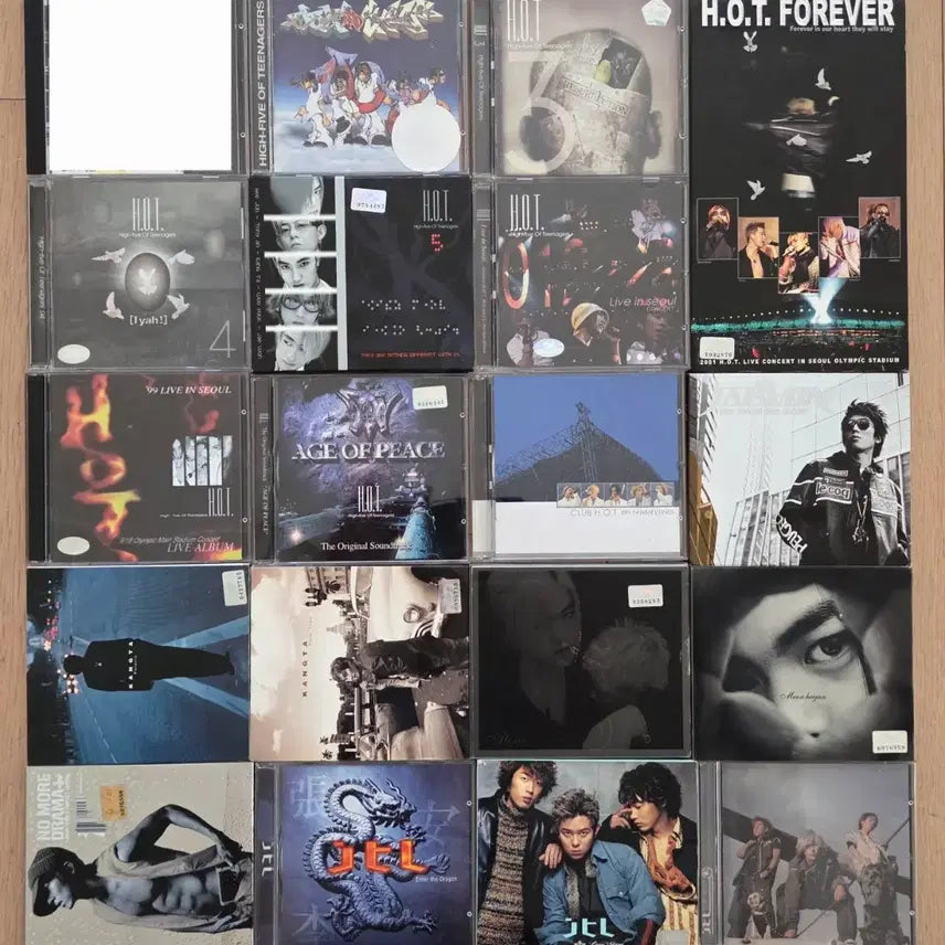 [BUNJANG] H.O.T. Official Albums and Solo Releases / 에이치오티(H.O.T.) 강타, 문희준, 이재원 장우혁 JTL