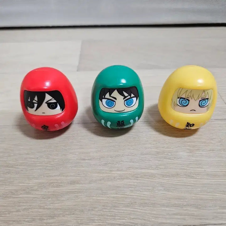 [BUNJANG] Attack on Titan Classic Kuji Daruma Set Eren, Mikasa, Armin / 진격의거인 고전 쿠지 다루마 에렌,미카사,아르민