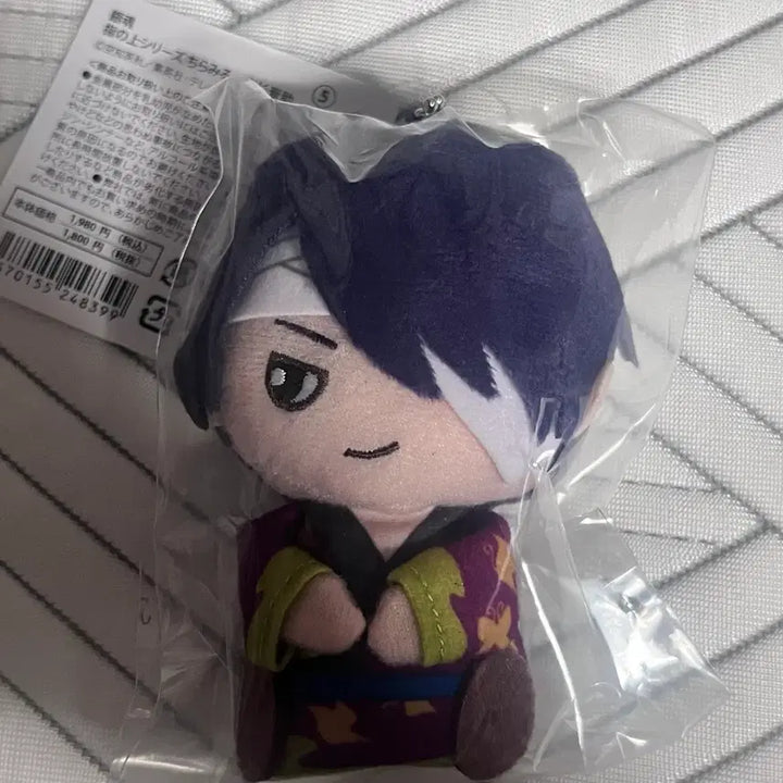 [BUNJANG] Gintama Shinsuke Takasugi Finger Puppet Plush / 미개봉) 은혼 타카스기 손가락 인형 손가락 위 시리즈 누이