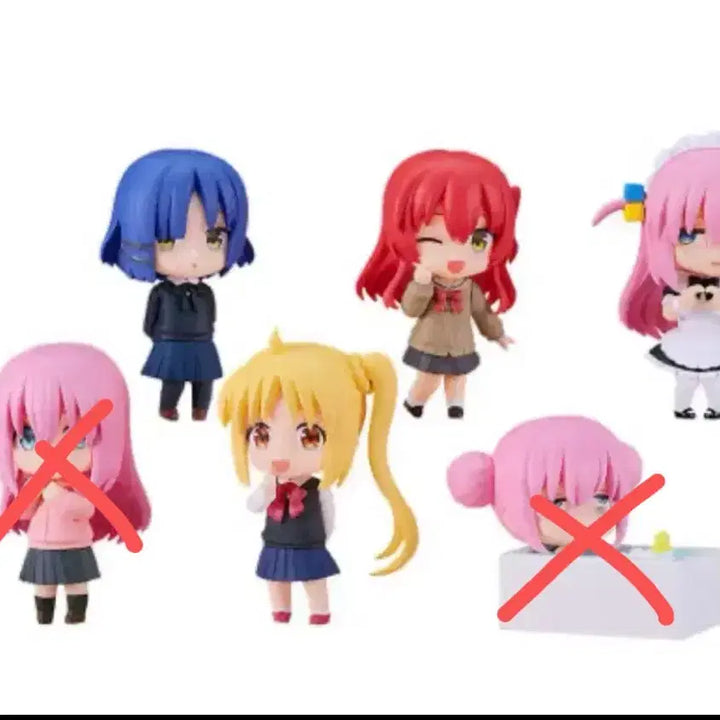 [BUNJANG] Bocchi the Rock! Nendoroid Surprise Set of 4 / 봇치더록 봇치더락 넨도로이드 서프라이즈 4종 일괄