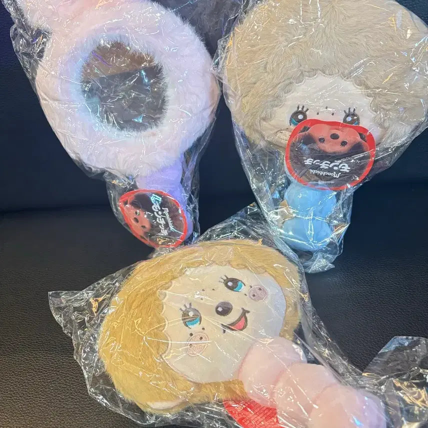 [BUNJANG] Monchhichi Mirror Set 3 Types / 몬치치 거울세트 3종 새상품