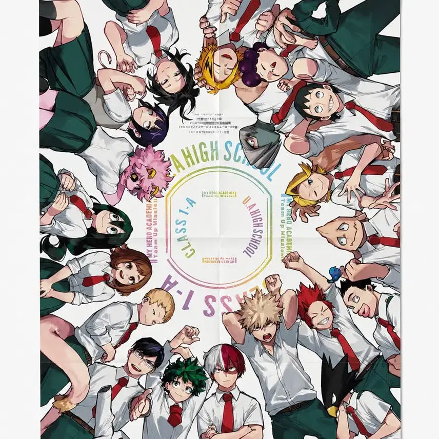 [BUNJANG] My Hero Academia A3 Poster Bundle Set / (희귀매물, 일괄)나의 히어로 아카데미아 A3 포스터 나히아 포스터