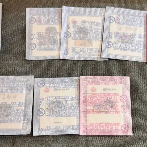 [BUNJANG] BTS Jin Ramyeon Seokjin Bungeoppang Sticker 10-Piece Bundle Set / 방탄소년단 진라면 석진 띠부씰 10장