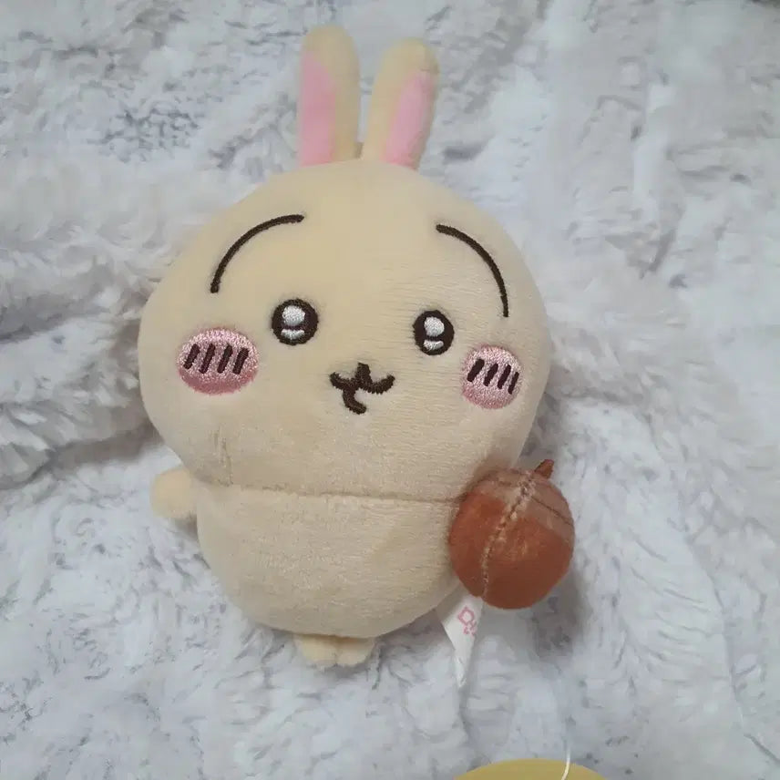 [BUNJANG] Cheekawa Usagi Stress Ball Plush Keychain / 치이카와 먼작귀 스트레스볼 인형 키링_우사기