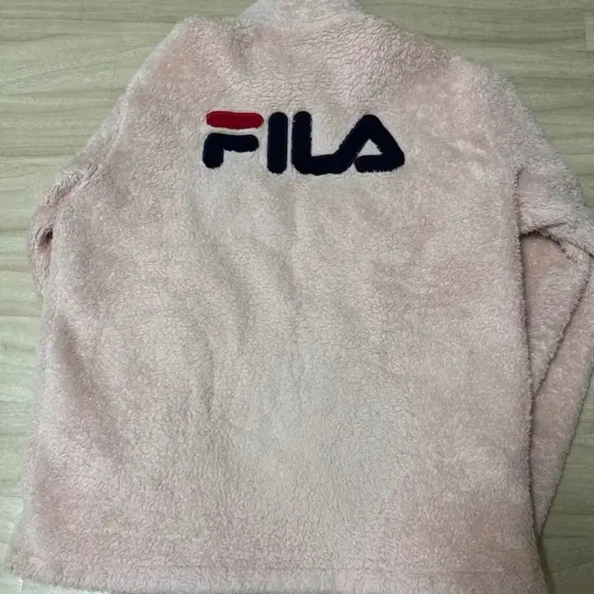 [BUNJANG] Fila Pink Fleece Jacket / 휠라 플리스 자켓 핑크
