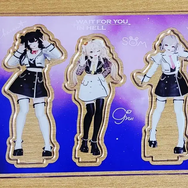 [BUNJANG] Hades Acrylic Standee / (필름지 제거) 하데스 아크릴 스탠드 판매합니다.