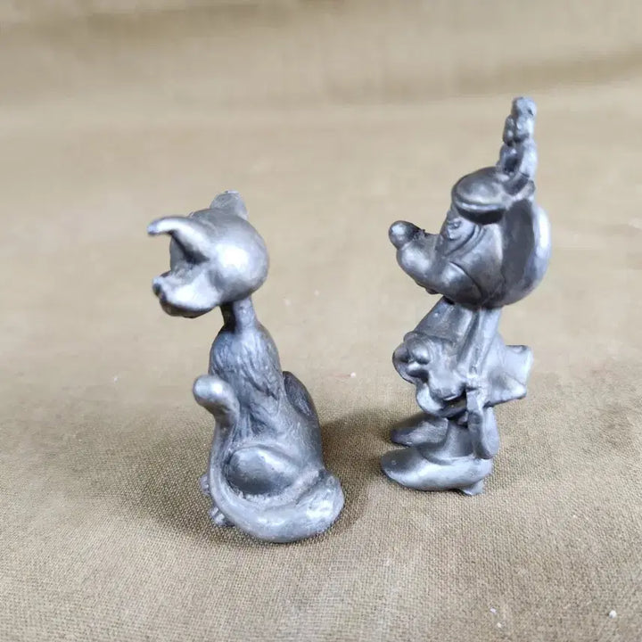[BUNJANG] Minnie Mouse Cat Metal Figure Set / 미니마우스 고양이 금속 피규어 세트