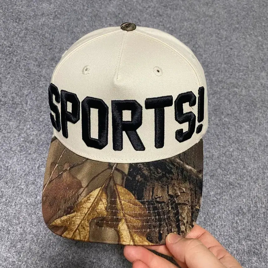 [BUNJANG] Etta &amp; East Sports Camo Splice Trucker Cap / etta &amp; east SPORTS! 카모 스플라이스 트러커 캡
