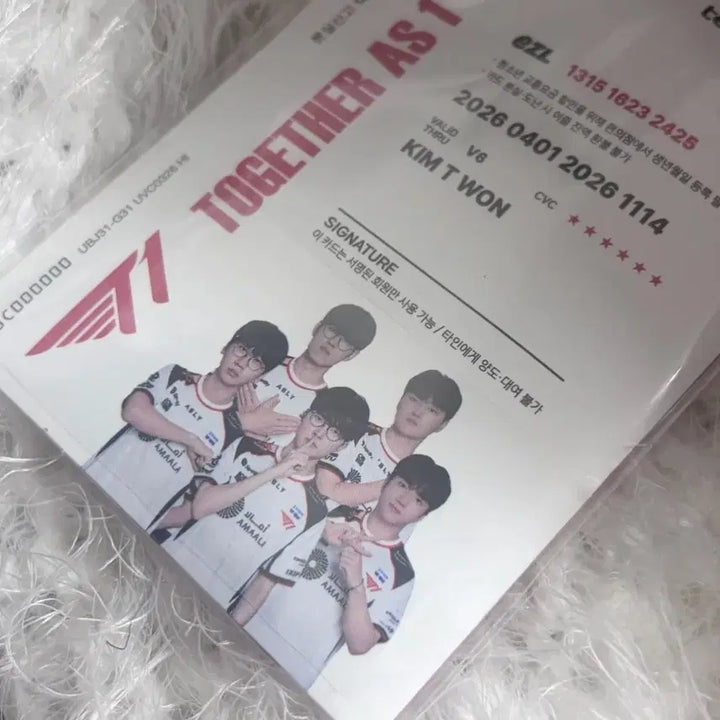 [BUNJANG] T1 Faker Woori Bank Collaboration Acrylic Keyring (Sealed) / 티원 T1 우리은행 페이커 아크릴 키링 미개봉