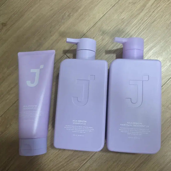 [BUNJANG] JSUP Silk Keratin Shampoo &amp; Treatment Set / 제이숲 샴푸 500ml+200ml+트리트먼트500ml
