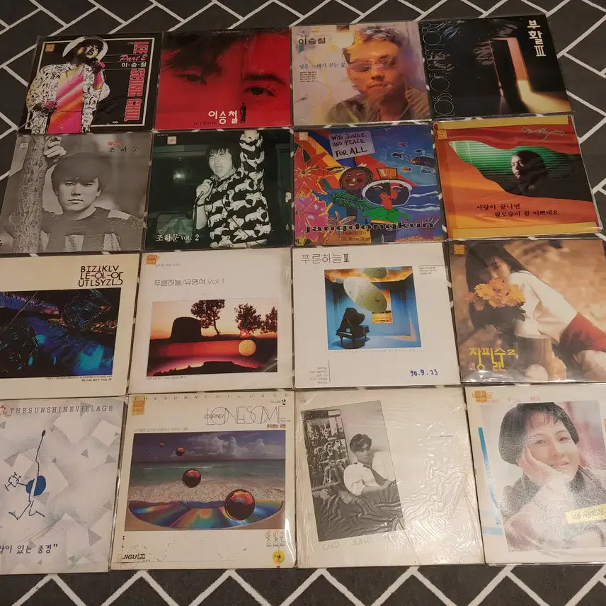 [BUNJANG] Various Artists K-Pop LP Records Collection (16 Records) / 가요 LP레코드판 15장-3 판매합니다.