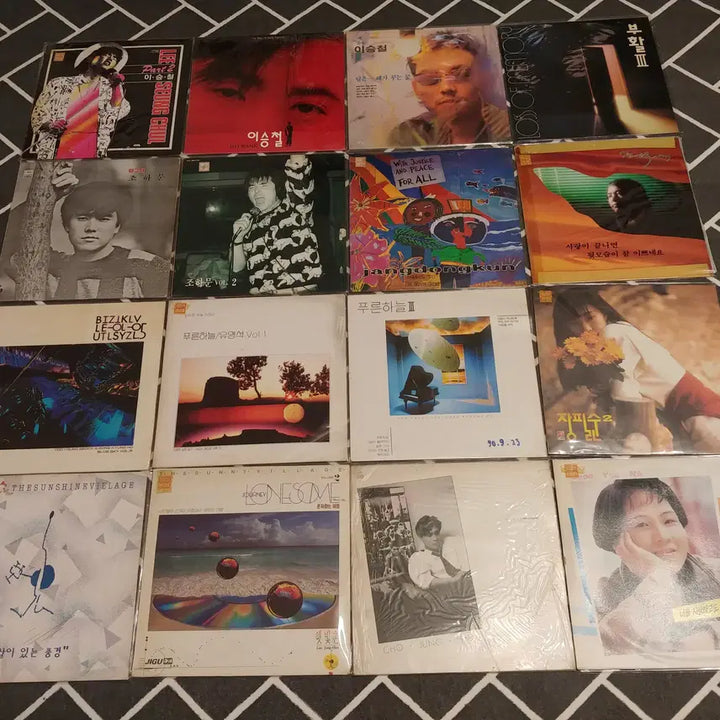 [BUNJANG] Various Artists K-Pop LP Records Collection (16 Records) / 가요 LP레코드판 15장-3 판매합니다.