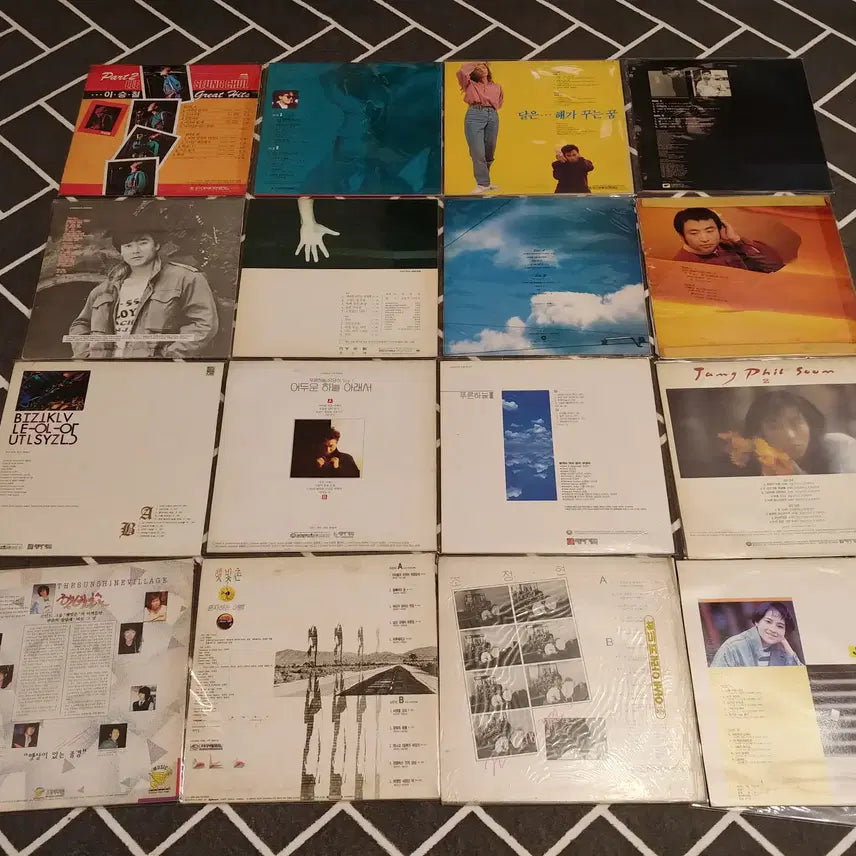 [BUNJANG] Various Artists K-Pop LP Records Collection (16 Records) / 가요 LP레코드판 15장-3 판매합니다.