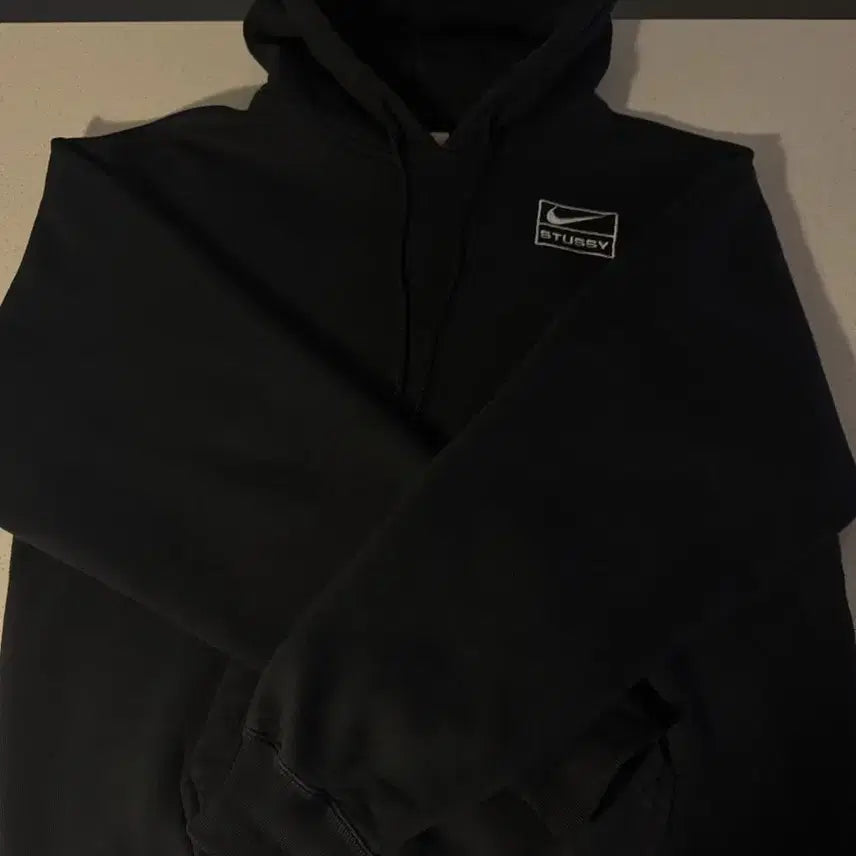 [BUNJANG] Nike x Stussy Oversized Hoodie Black XXS / (XXS, 100~105) 나이키 x 스투시 후드 블랙