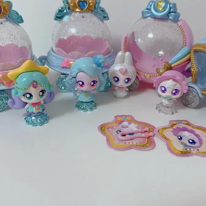 [BUNJANG] Shooting Star Tinnyping Poppo, Kkangchong, Chorong, Bitna Bundle Set Figurines / 슈팅스타 티니핑 뽀뽀,깡총 ,초롱,빛나 일괄 팝니다.