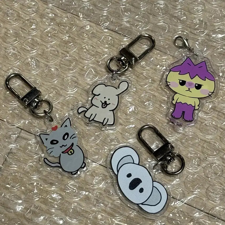 [BUNJANG] NMIXX Acrylic Keyring Bundle Set / 엔믹스 아크릴 키링 일괄
