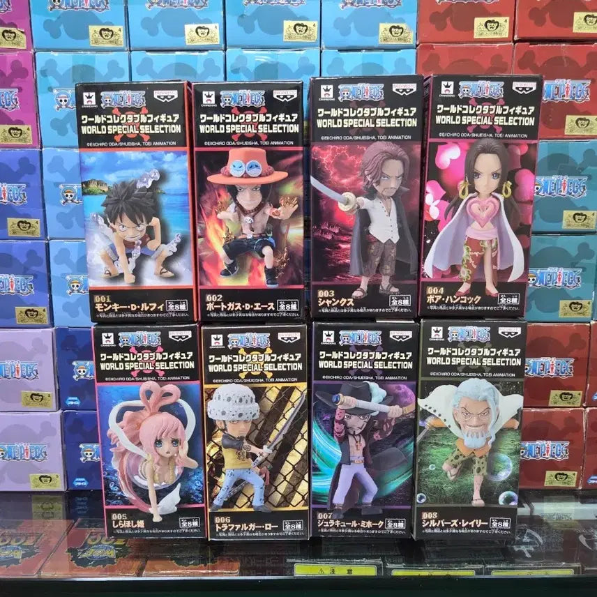 [BUNJANG] One Piece World Collectable Figure World Pirates Arc Set of 8 / [월콜 WCF] 원피스 월콜 패 8종 판매 / 새상품