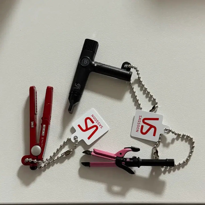 [BUNJANG] Bandai Vidal Sassoon Hair Dryer Gachapon Miniature Set / (일괄) 반다이 고데기 드라이기 가챠 비달사순 VS 미니어처