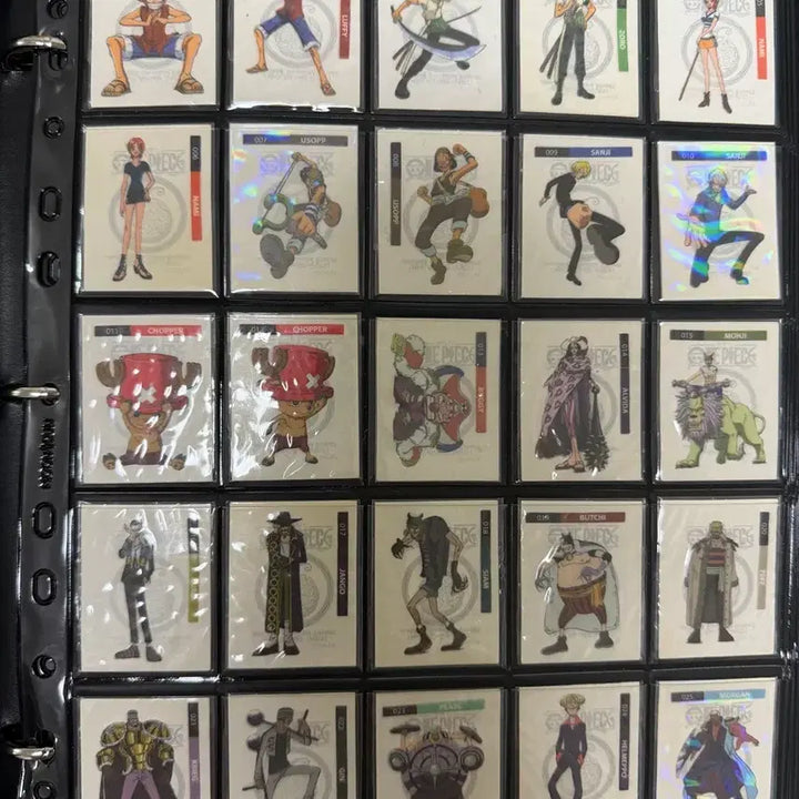 [BUNJANG] One Piece Sticker Collection (250 pcs) / 원피스 띠부씰 전종(250장)팝니다